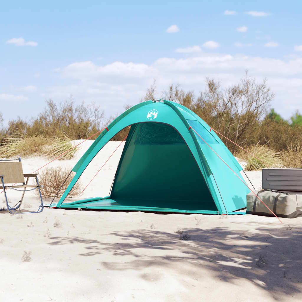 Tente de plage vert d'eau imperméable