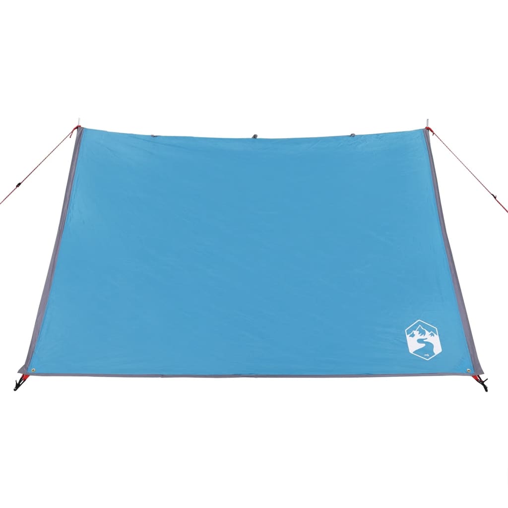 Tente de camping 2 personnes bleue imperméable