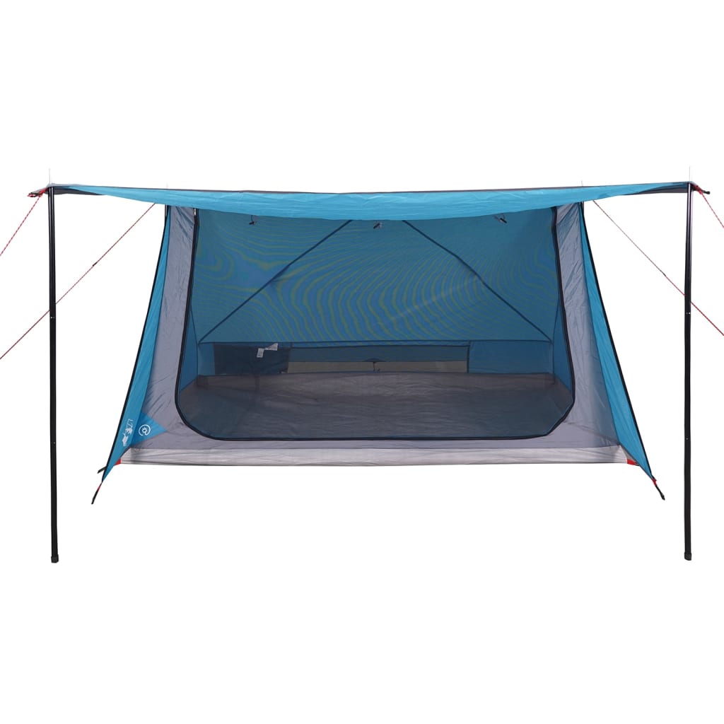 Tente de camping 2 personnes bleue imperméable