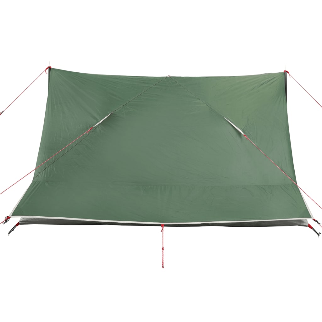 Tente de camping 2 personnes verte imperméable