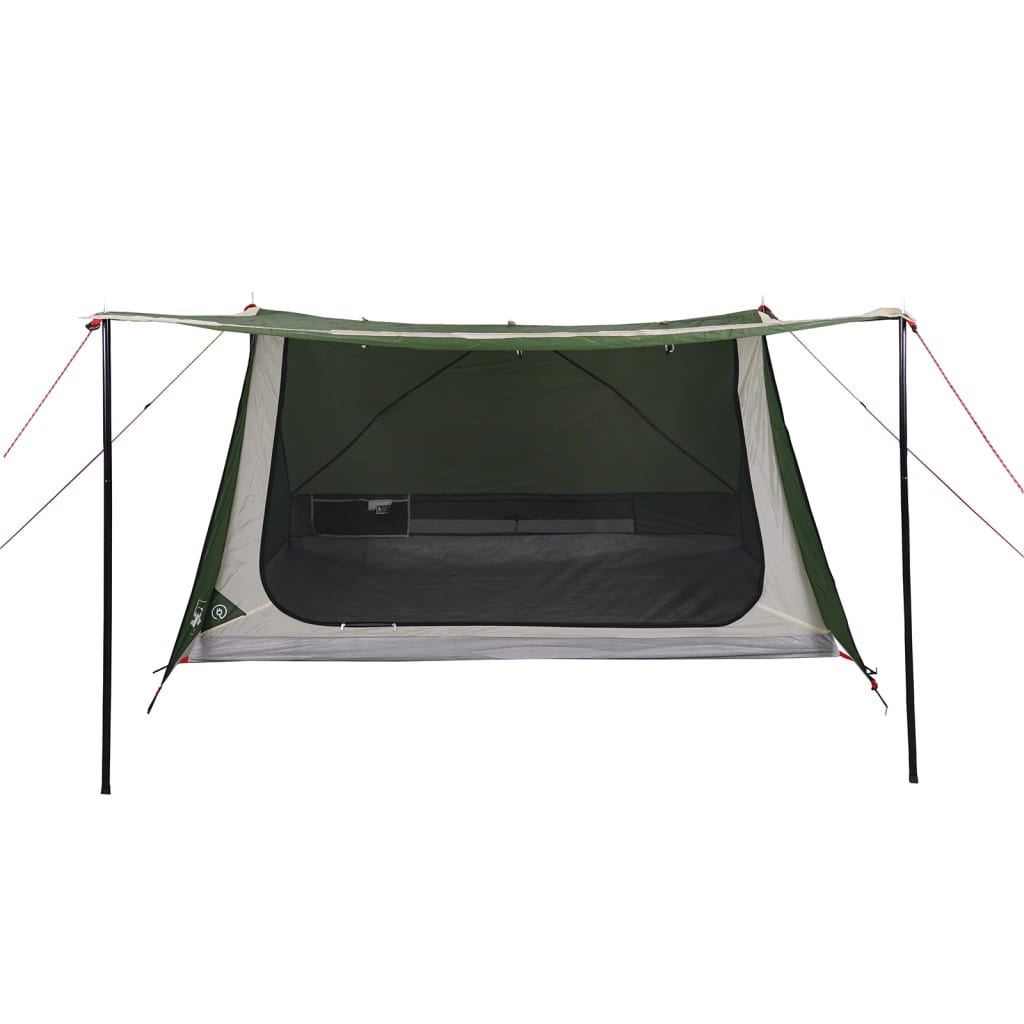 Tente de camping 2 personnes verte imperméable