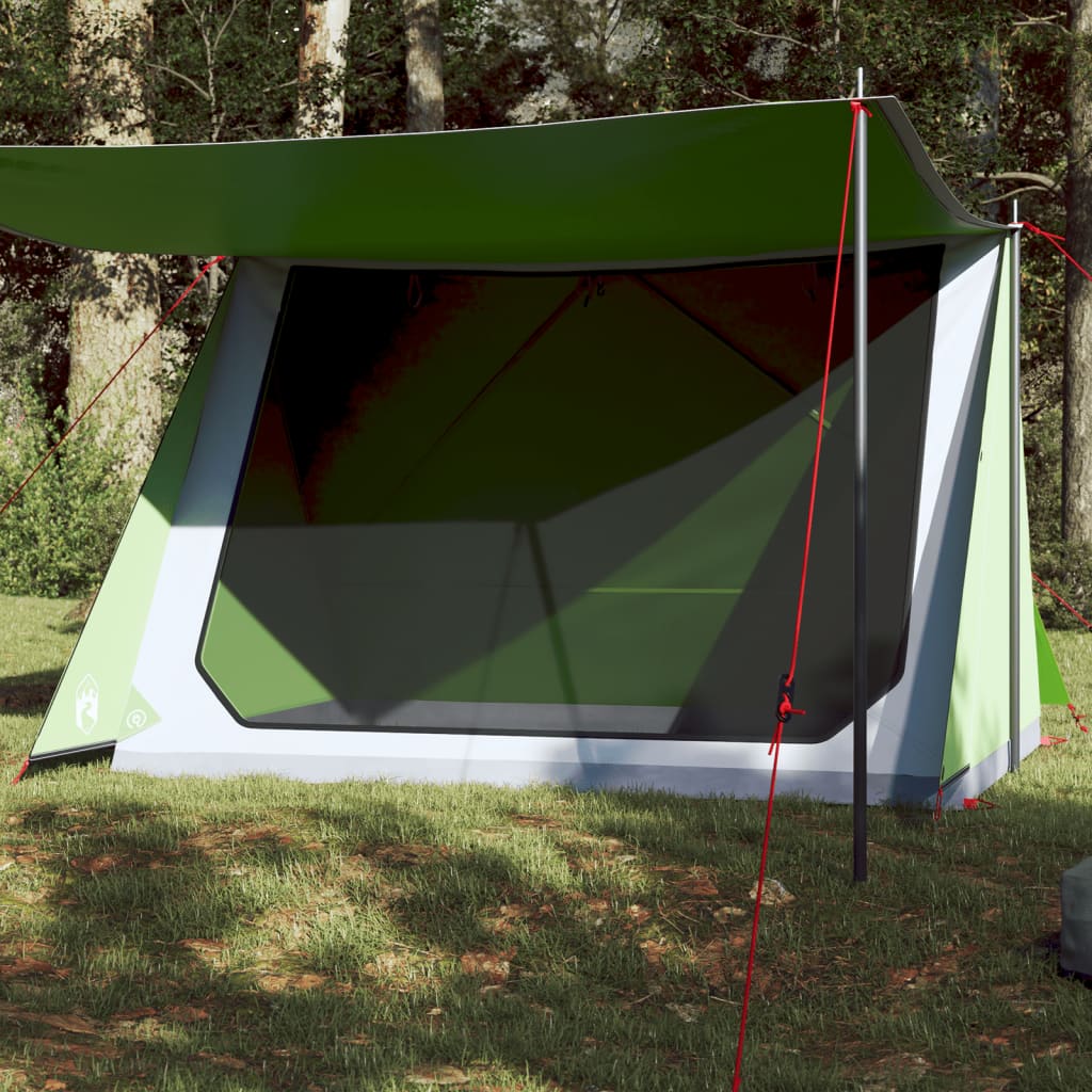 Tente de camping 2 personnes verte imperméable