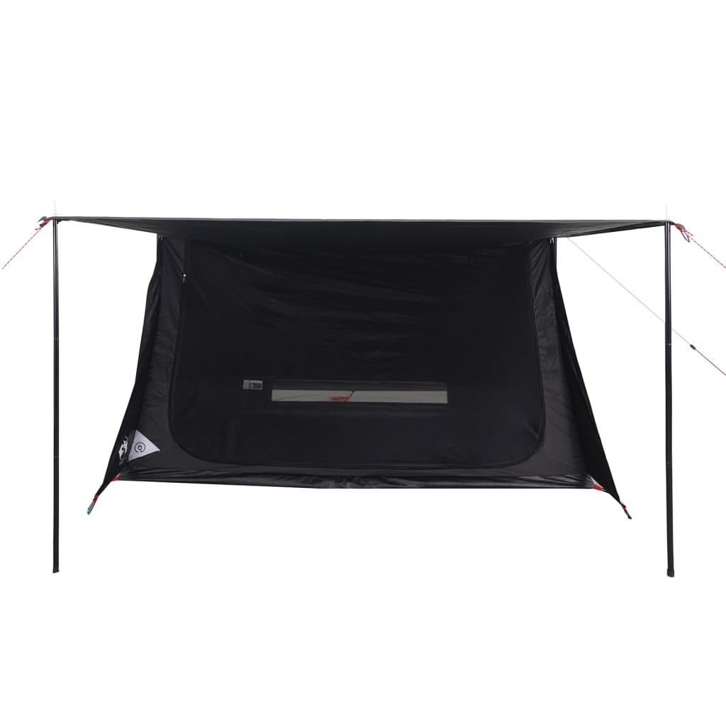 Tente de camping 2 personnes en tissu occultant blanc imperméable