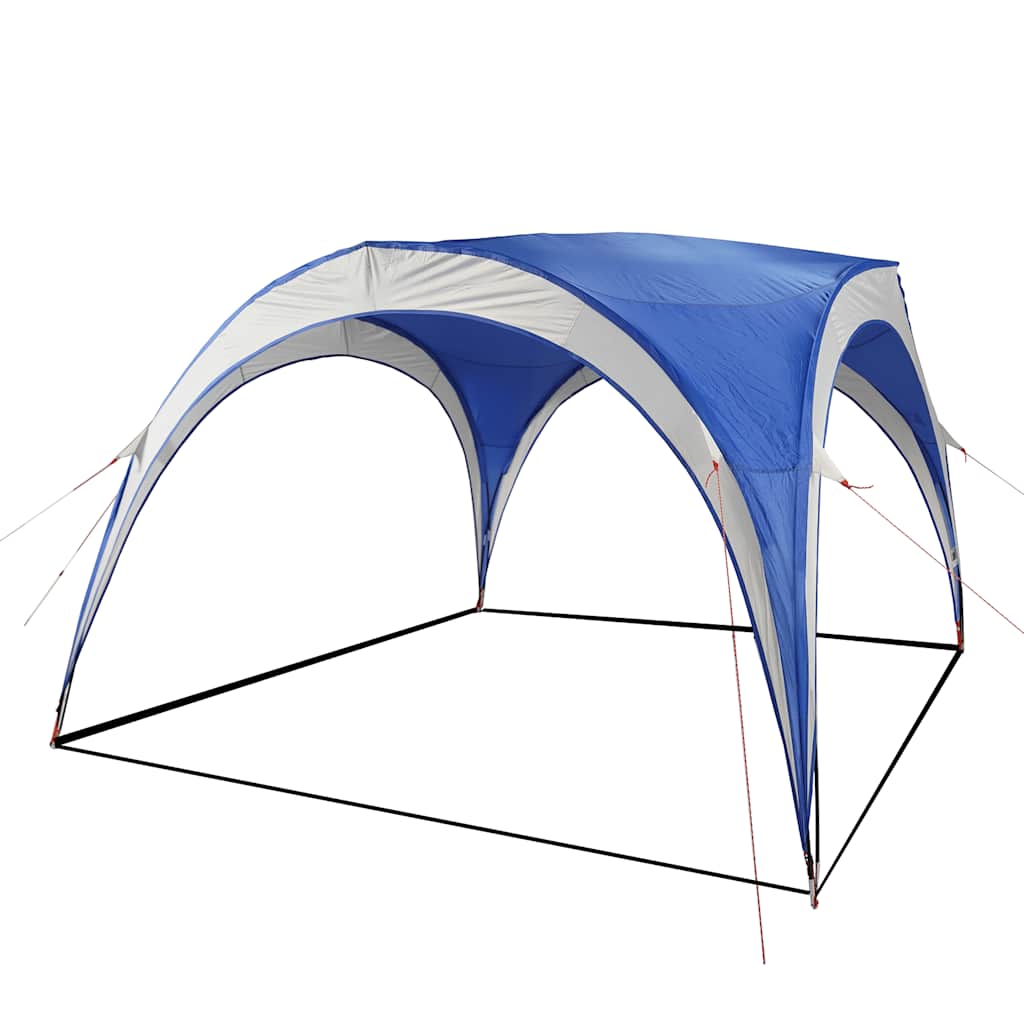 Tente de fête bleue imperméable