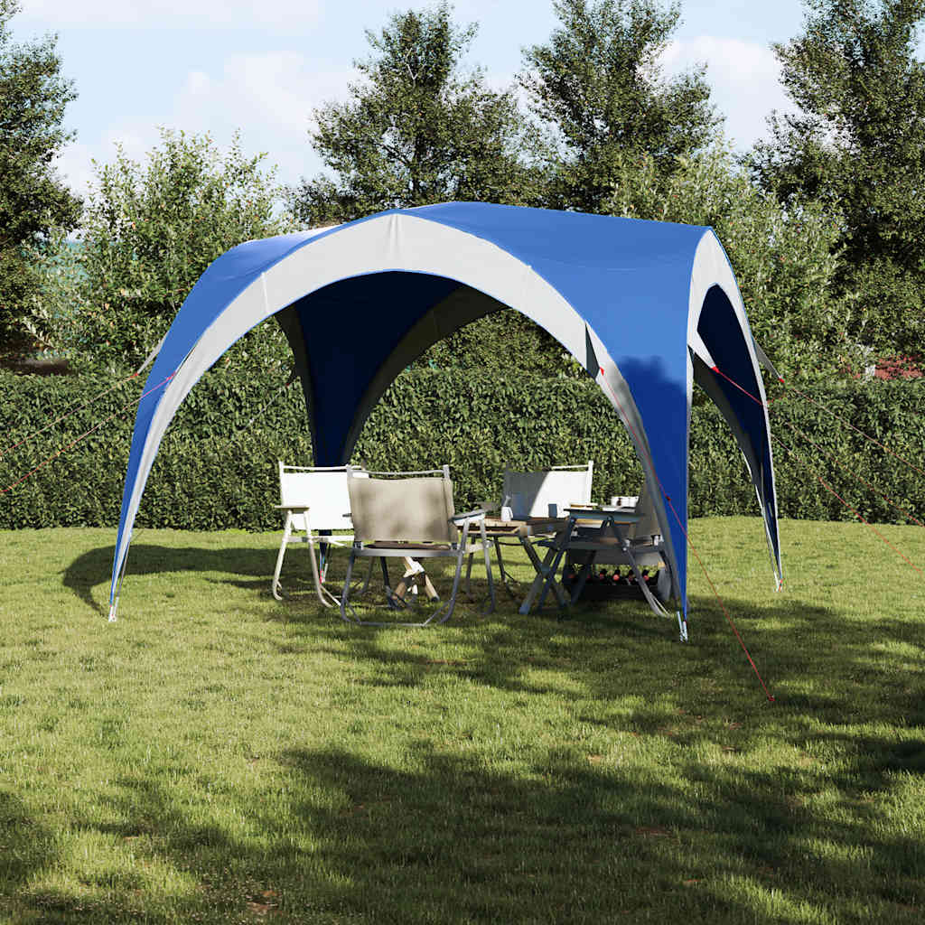 Tente de fête bleue imperméable
