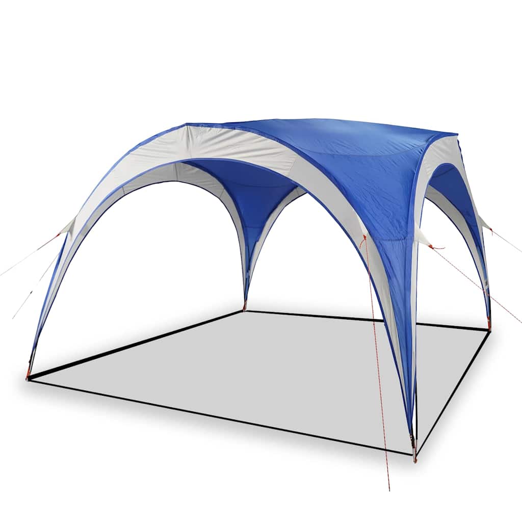 Tente de fête bleue imperméable