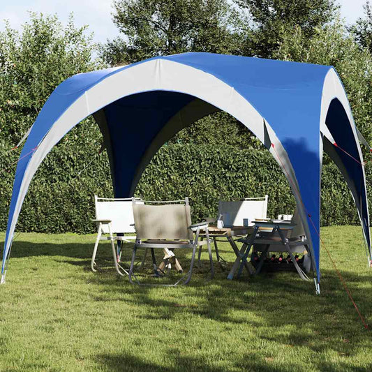 Tente de fête bleue imperméable