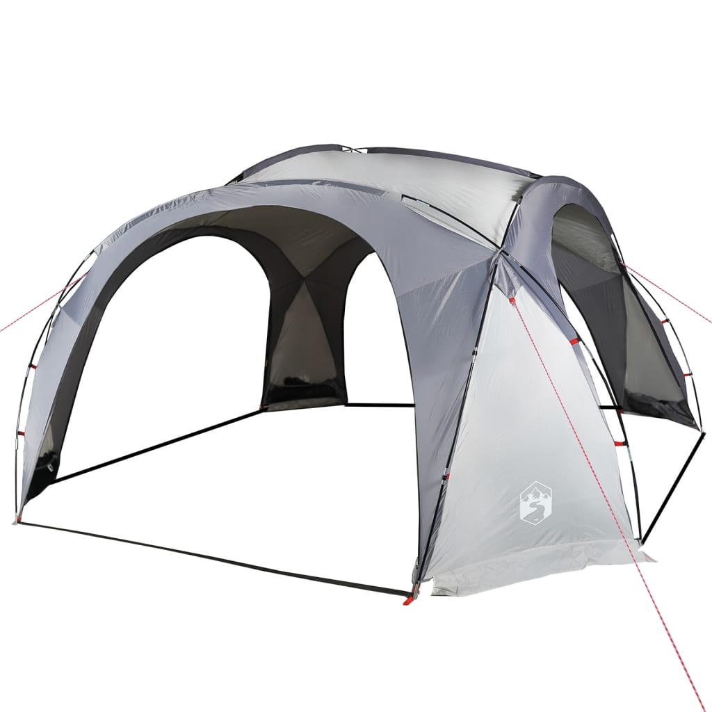 Tente de fête blanche et grise imperméable