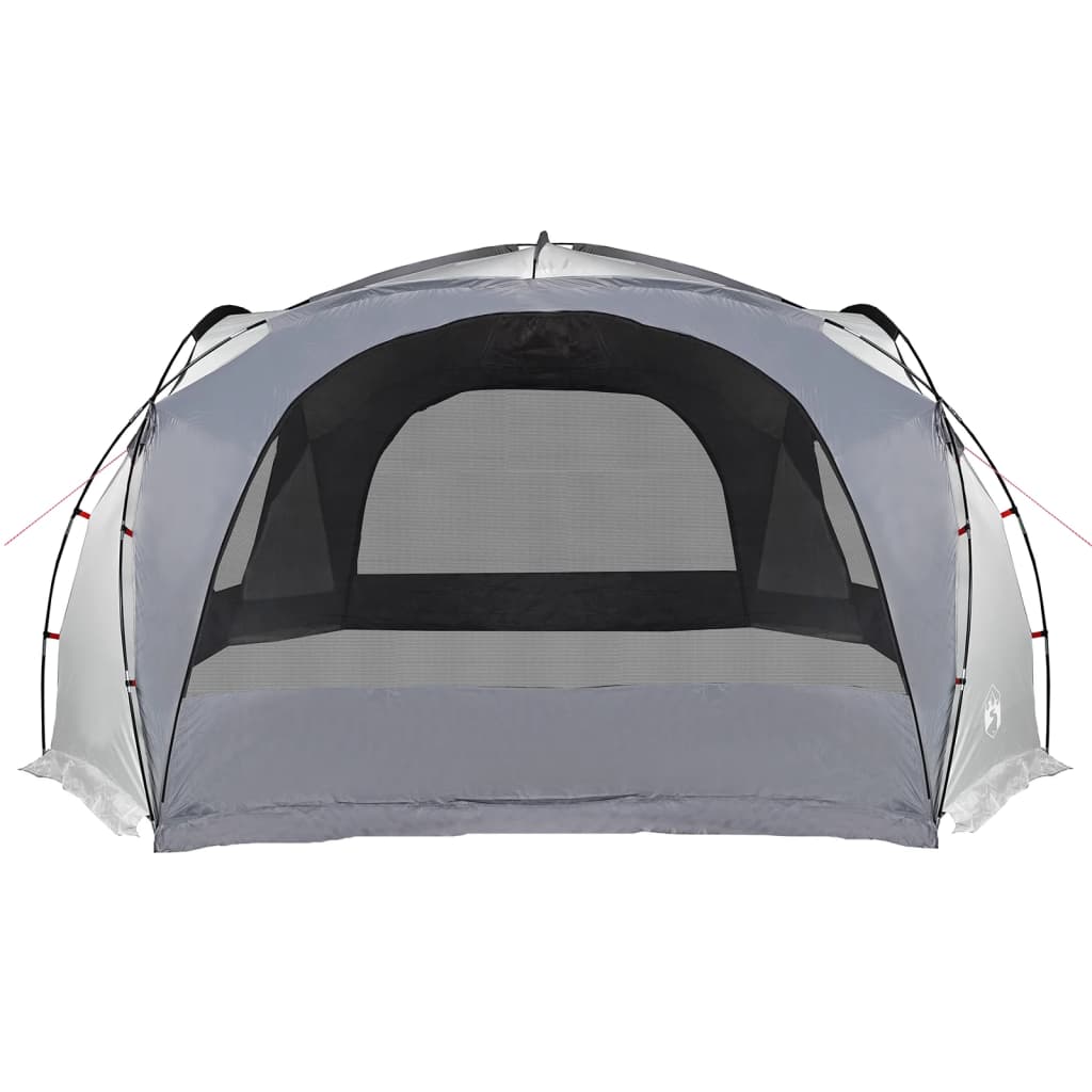 Tente de fête blanche et grise imperméable