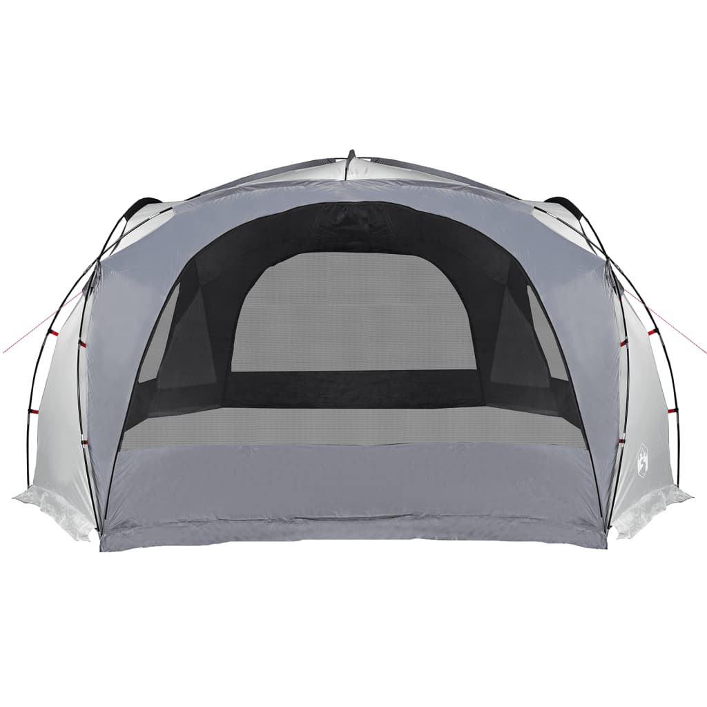 Tente de fête blanche et grise imperméable