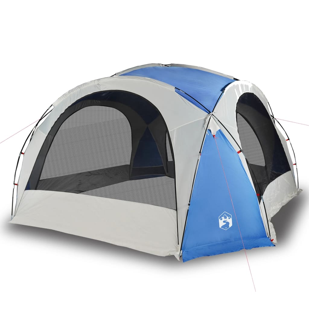 Tente de fête bleue imperméable