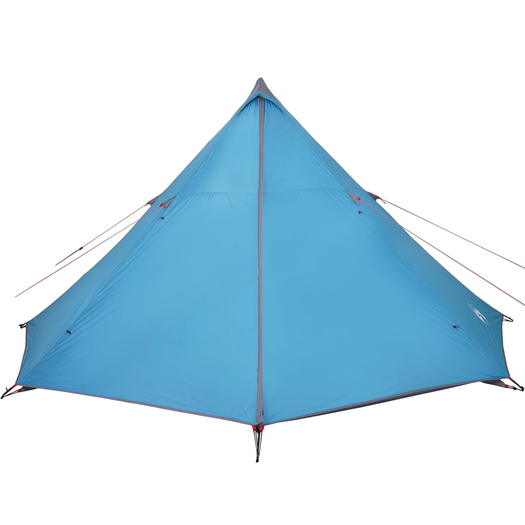 Tente tipi familiale 8 personnes bleue imperméable