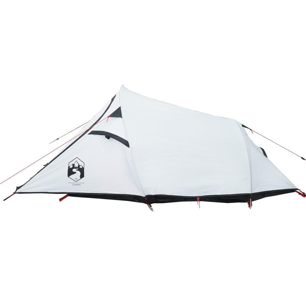 Tente de camping tunnel 3 personnes blanc foncé imperméable