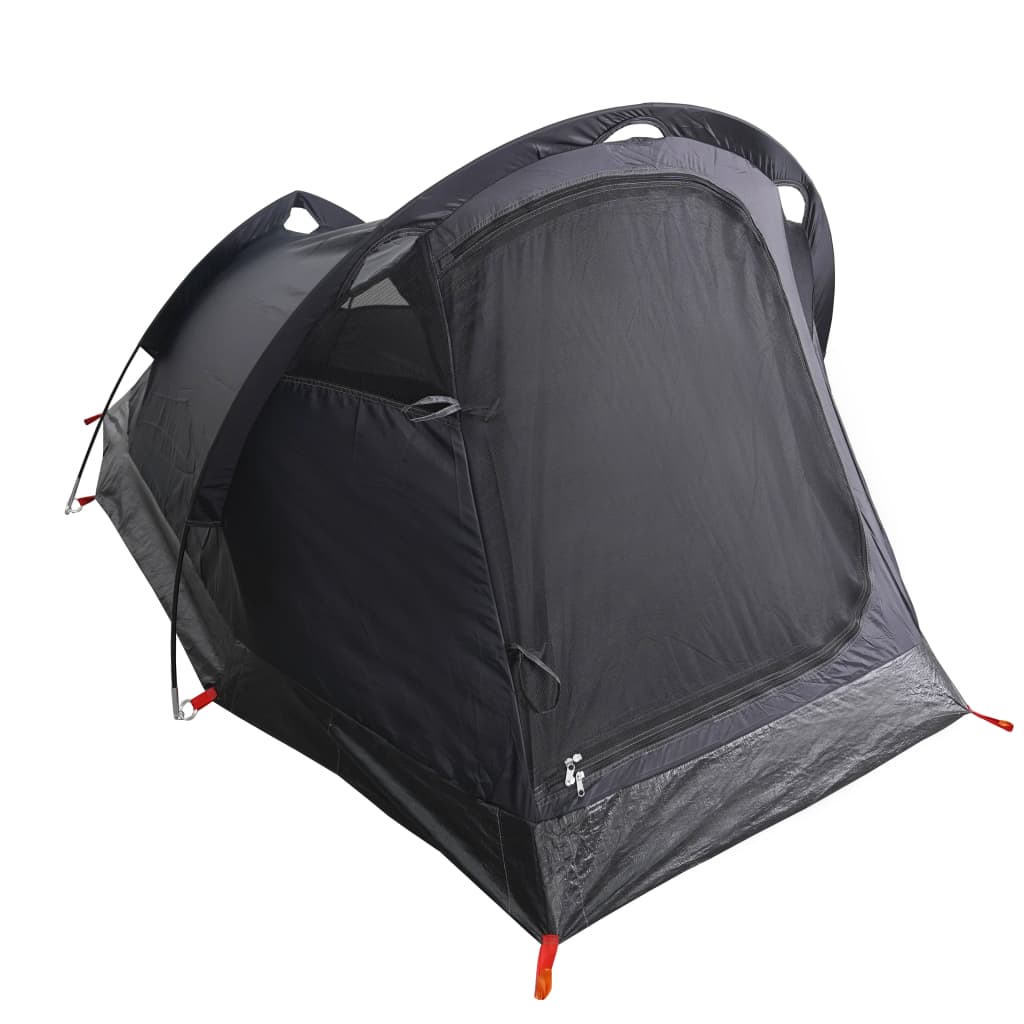 Tente de camping tunnel 3 personnes blanc foncé imperméable