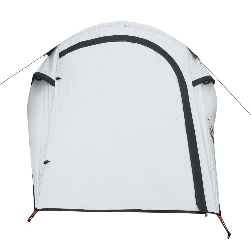 Tente de camping tunnel 2 personnes blanc foncé imperméable