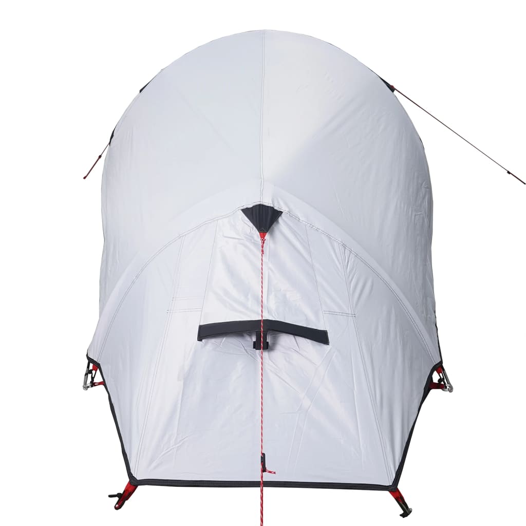 Tente de camping tunnel 2 personnes blanc foncé imperméable