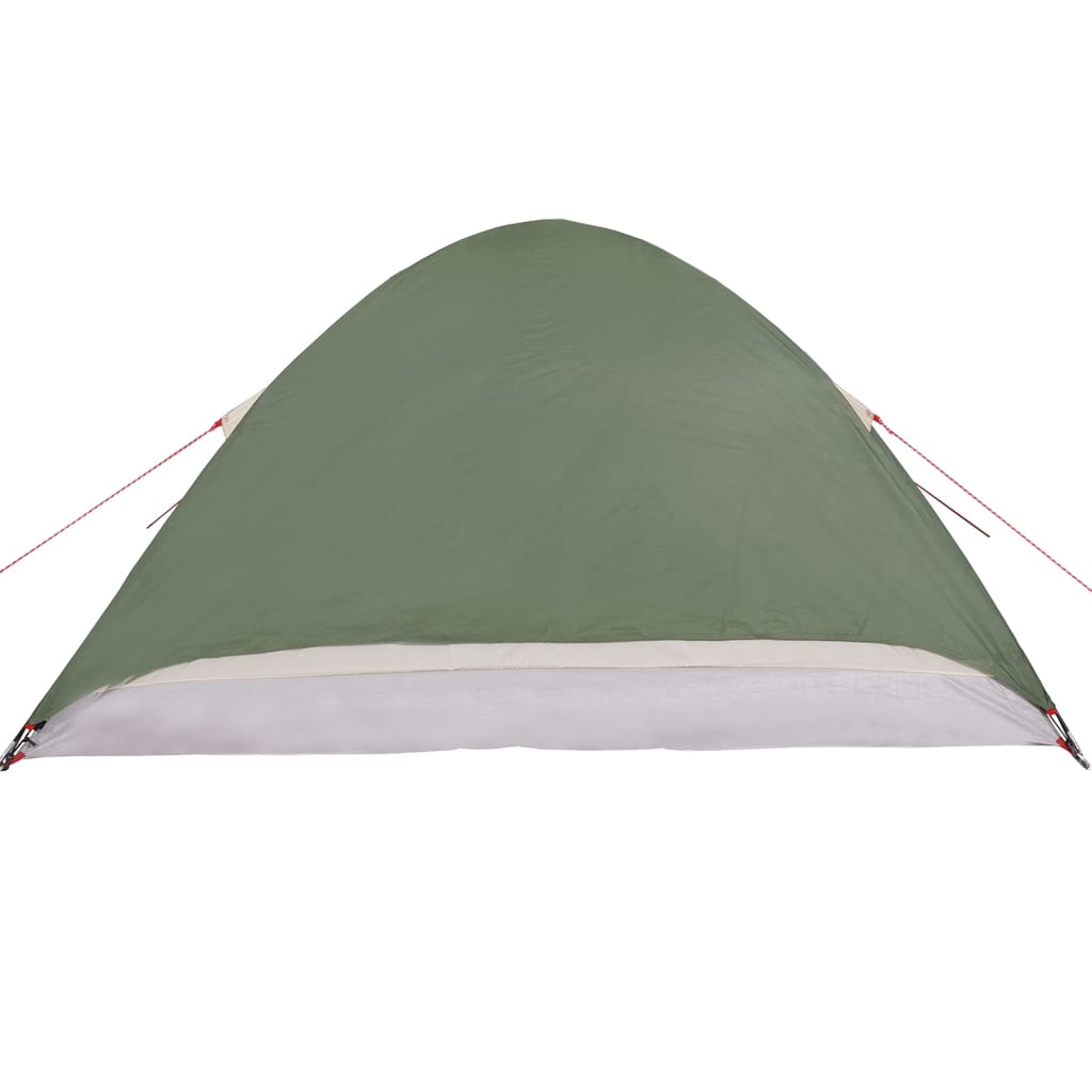 Tente de camping dôme 4 personnes verte imperméable