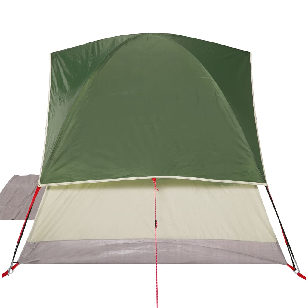 Tente de camping dôme 2 personnes verte imperméable