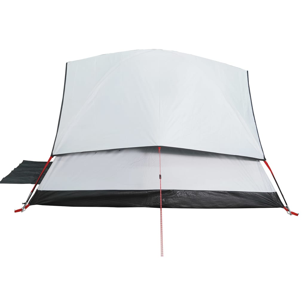 Tente de camping dôme 3 personnes blanc foncé imperméable