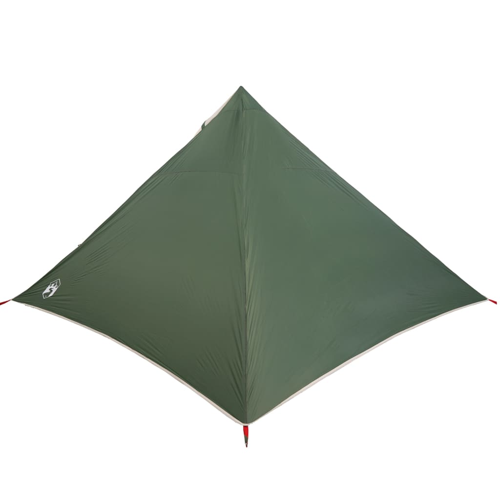 Tente familiale Tipi 7 personnes verte imperméable