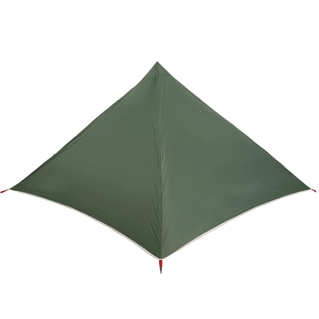 Tente familiale Tipi 7 personnes verte imperméable