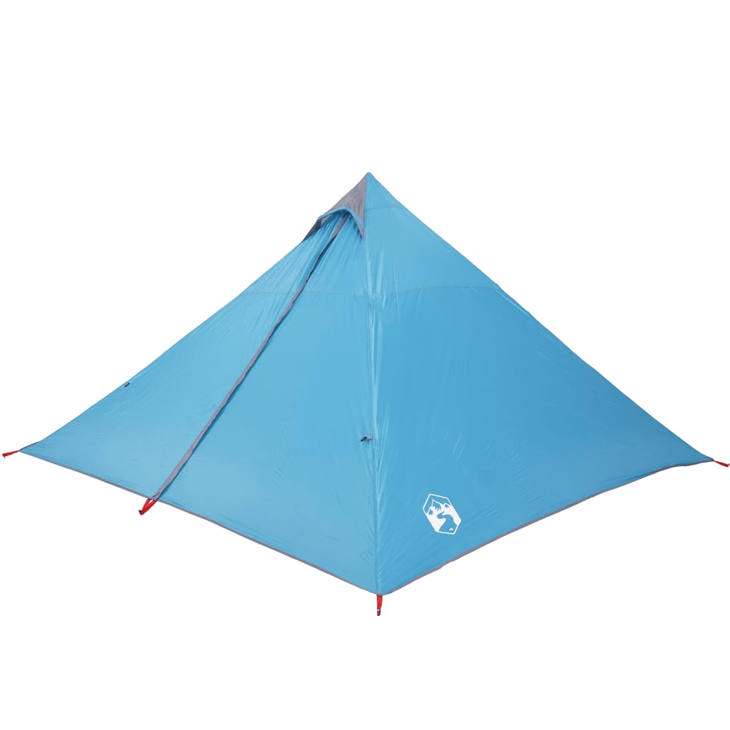 Tente familiale Tipi 7 personnes bleue imperméable