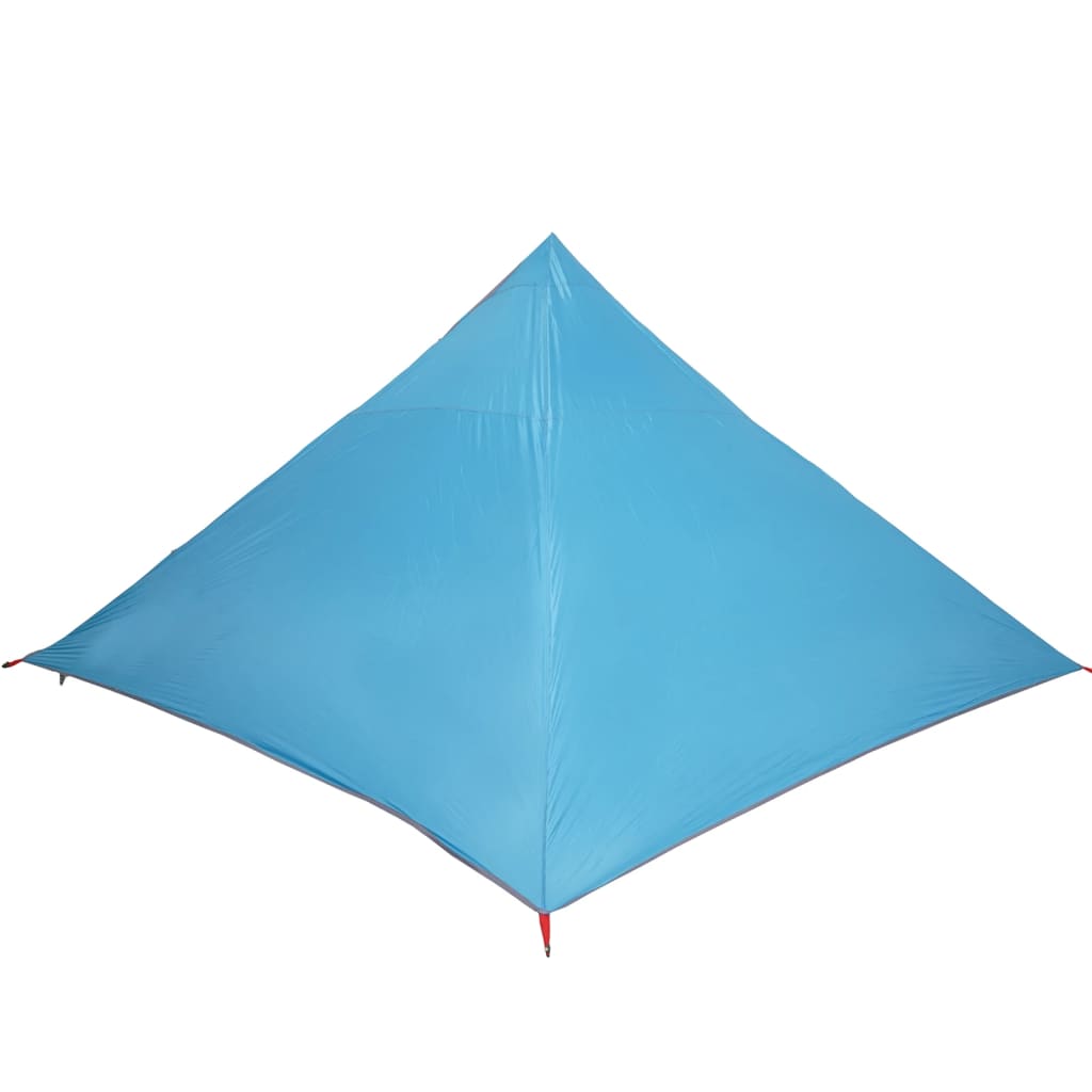 Tente familiale Tipi 7 personnes bleue imperméable