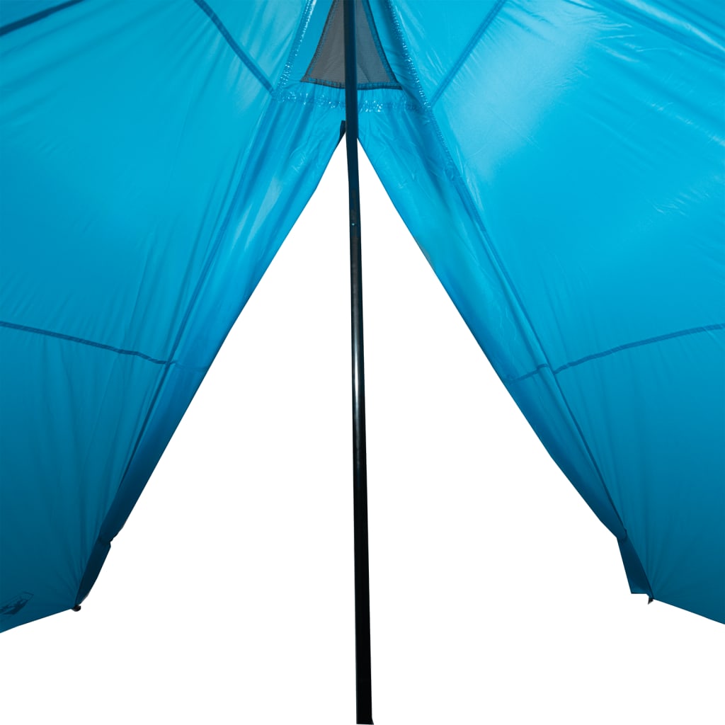 Tente familiale Tipi 7 personnes bleue imperméable