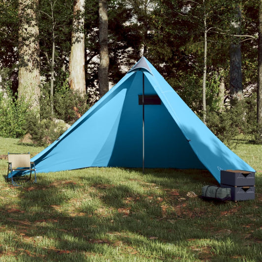 Tente familiale Tipi 7 personnes bleue imperméable