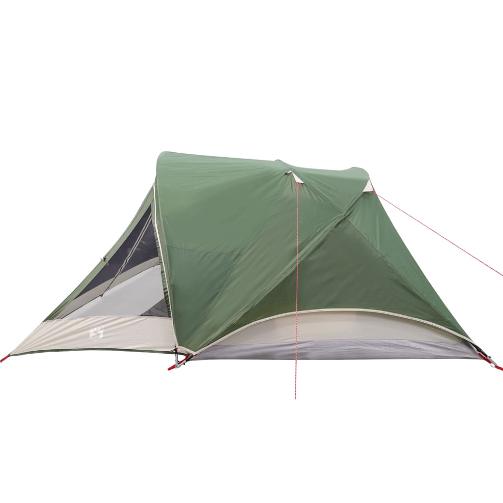 Tente de camping 4 personnes verte imperméable