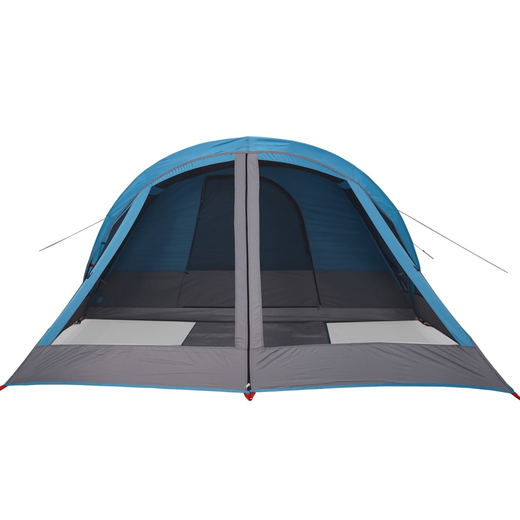 Tente de camping 4 personnes bleue imperméable