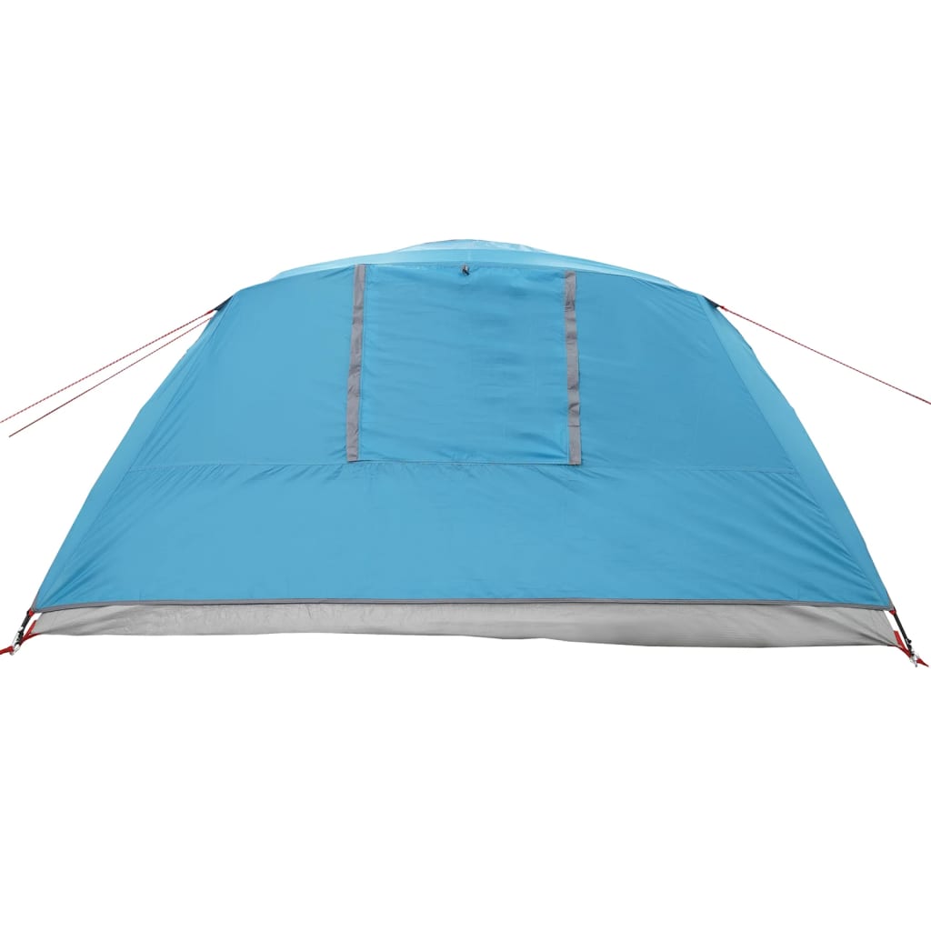 Tente de camping 4 personnes bleue imperméable