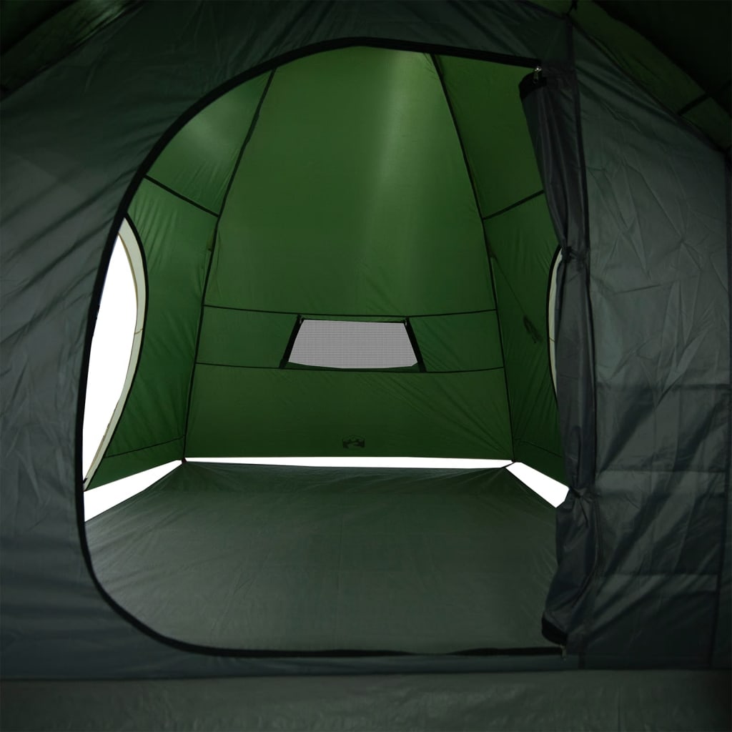 Tente de camping 8 personnes verte imperméable