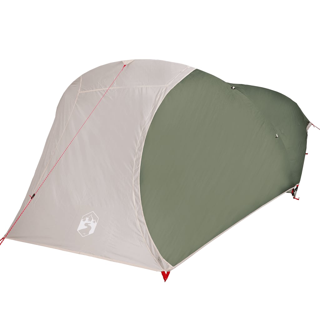 Tente de camping dôme 4 personnes verte imperméable