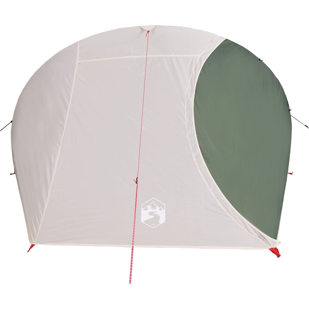 Tente de camping dôme 4 personnes verte imperméable