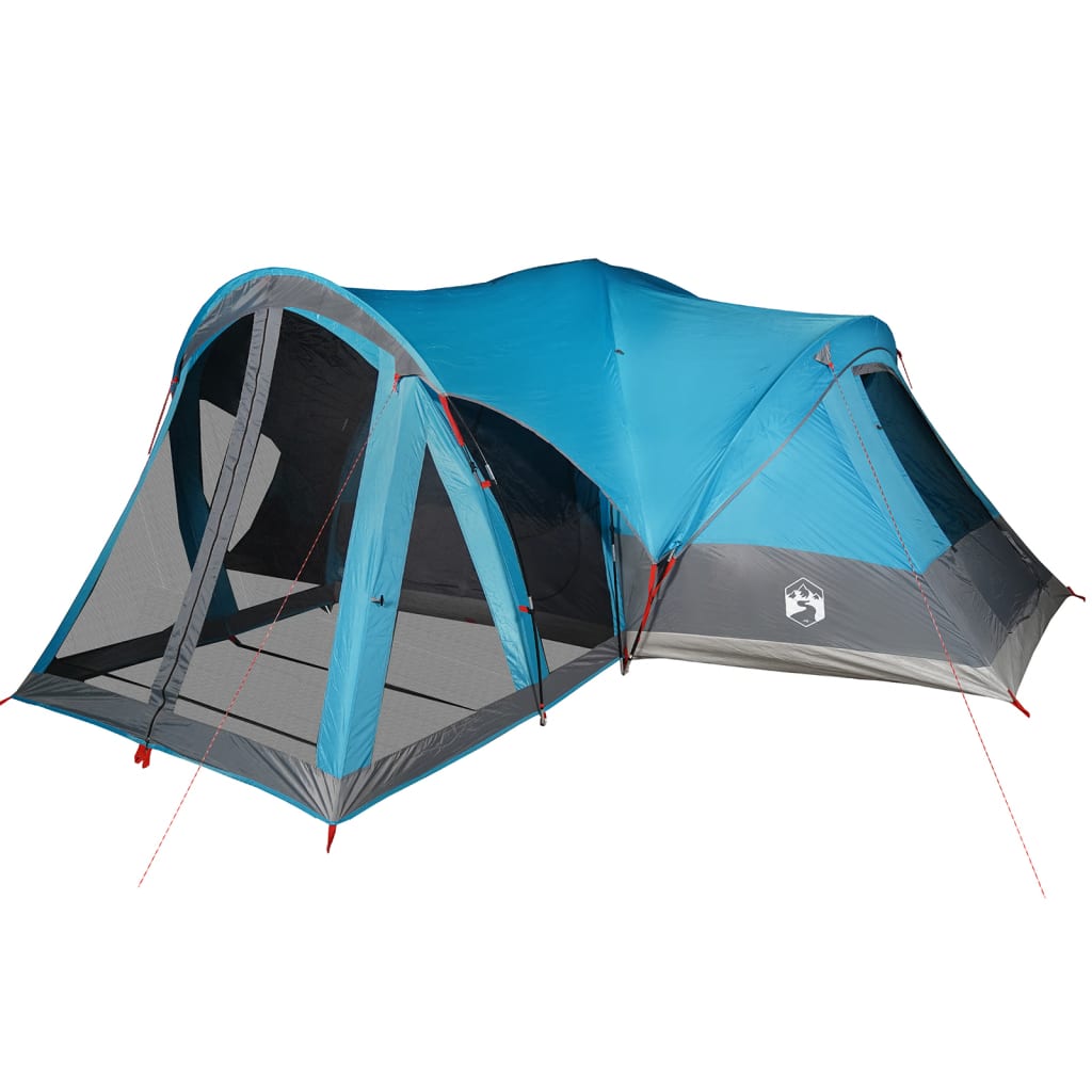 Tente tipi familiale 8 personnes bleue imperméable