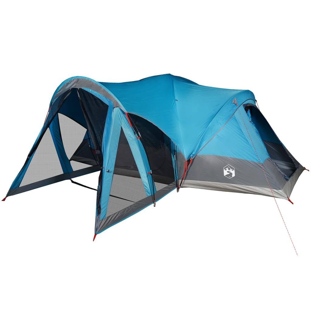 Tente tipi familiale 8 personnes bleue imperméable