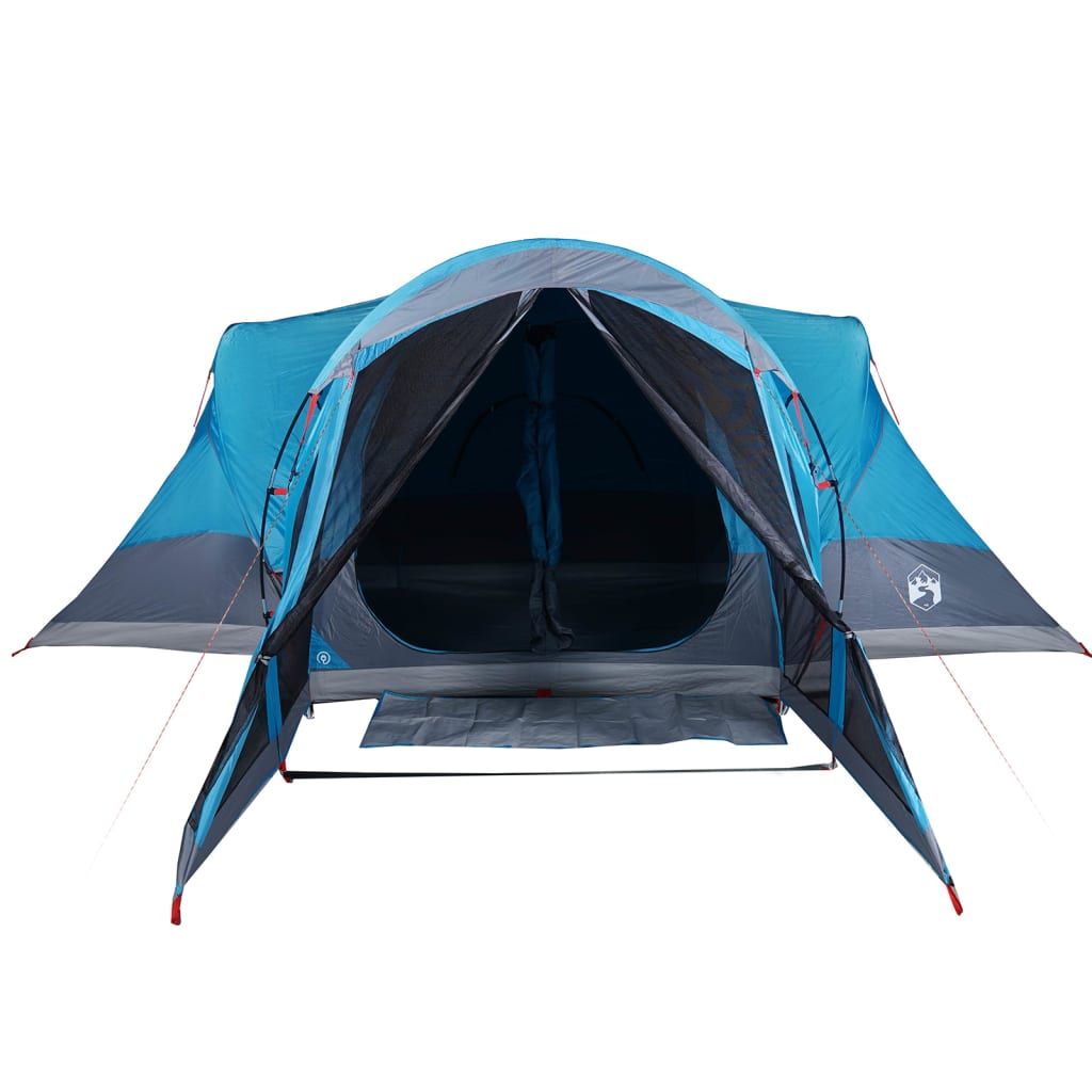 Tente tipi familiale 8 personnes bleue imperméable