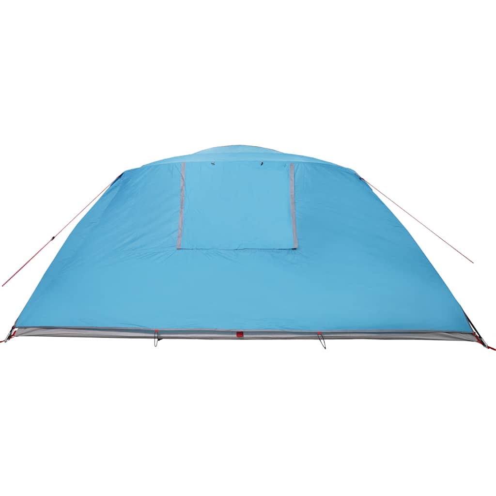 Tente familiale pour 6 personnes bleue imperméable