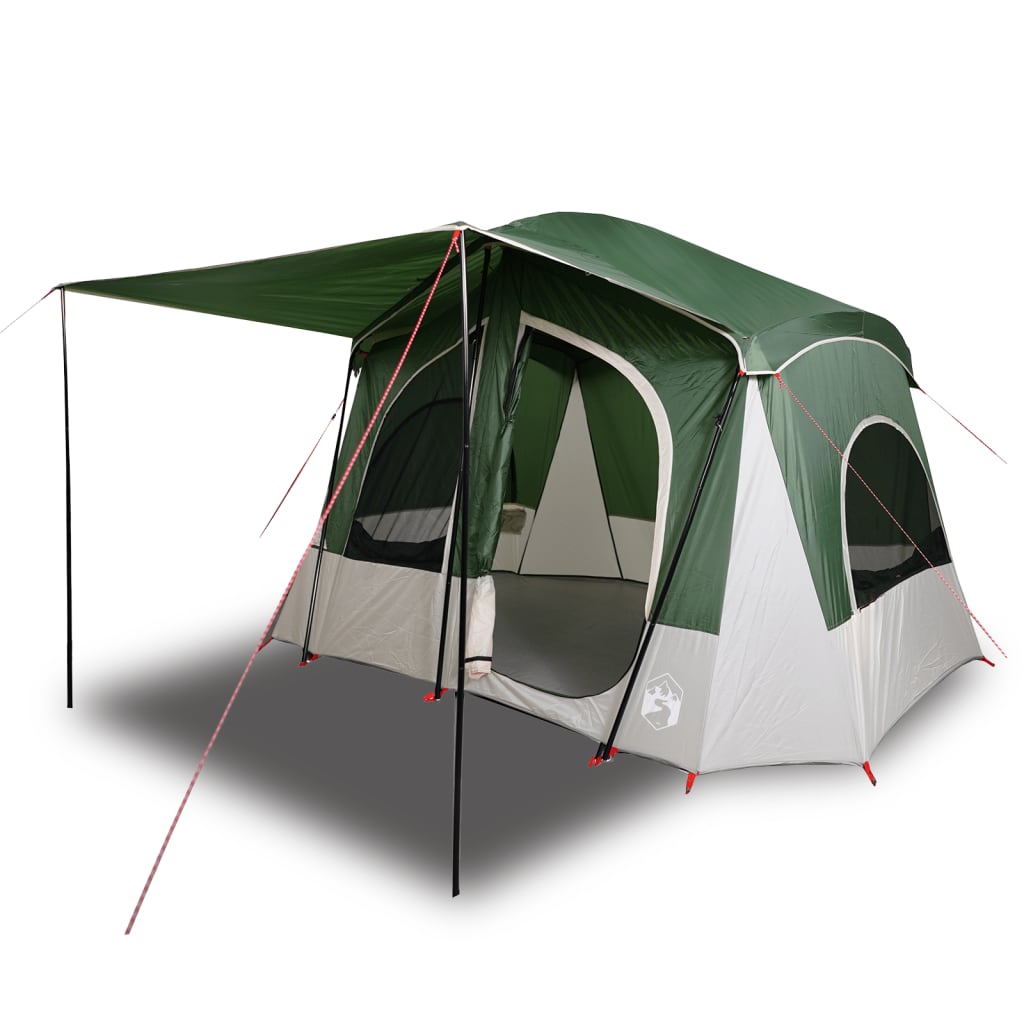 Tente de camping 5 personnes verte imperméable