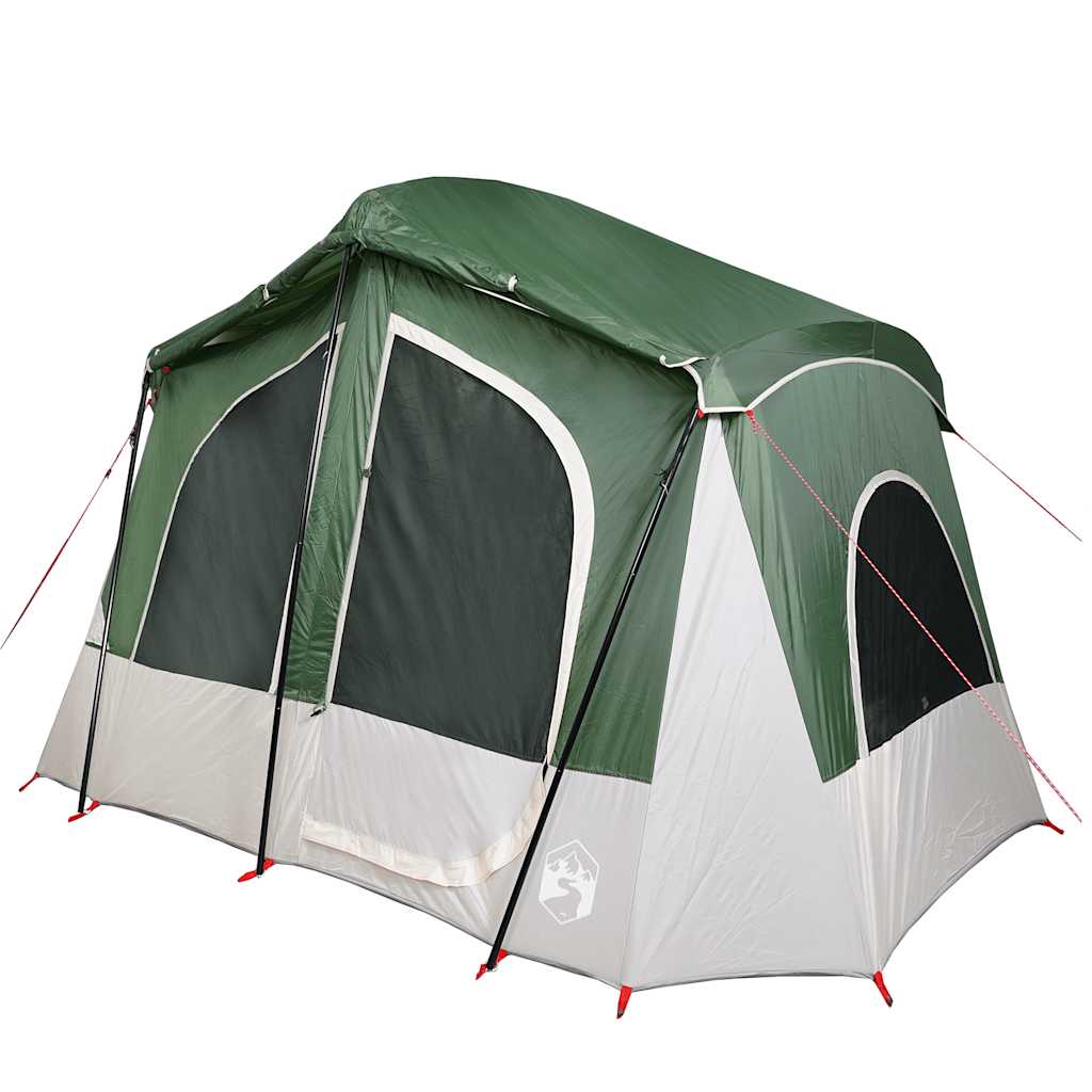 Tente de camping 5 personnes verte imperméable