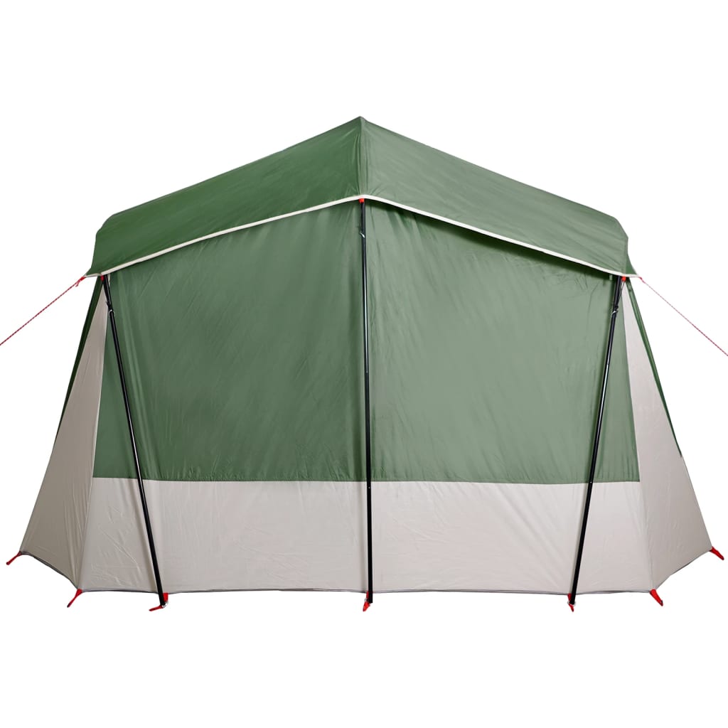 Tente de camping 5 personnes verte imperméable