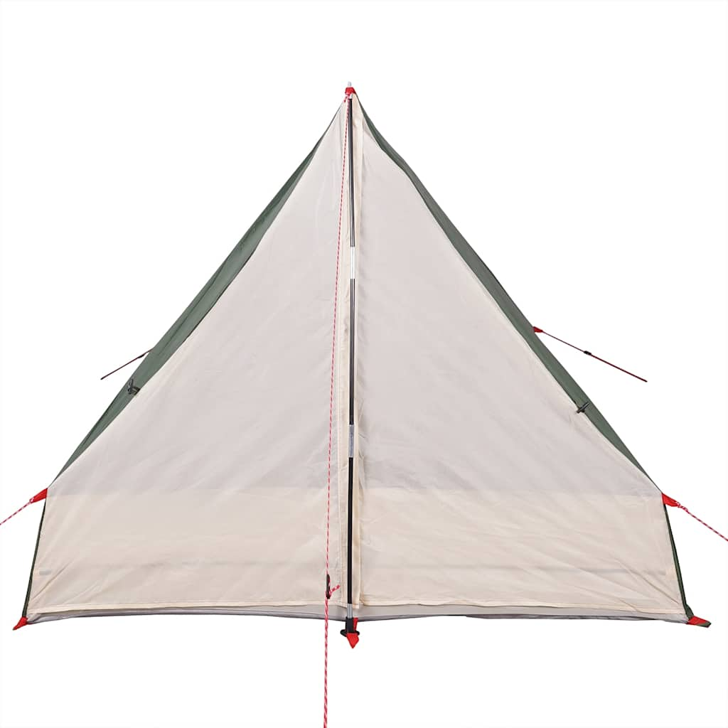 Tente cale de camping 2 personnes verte imperméable