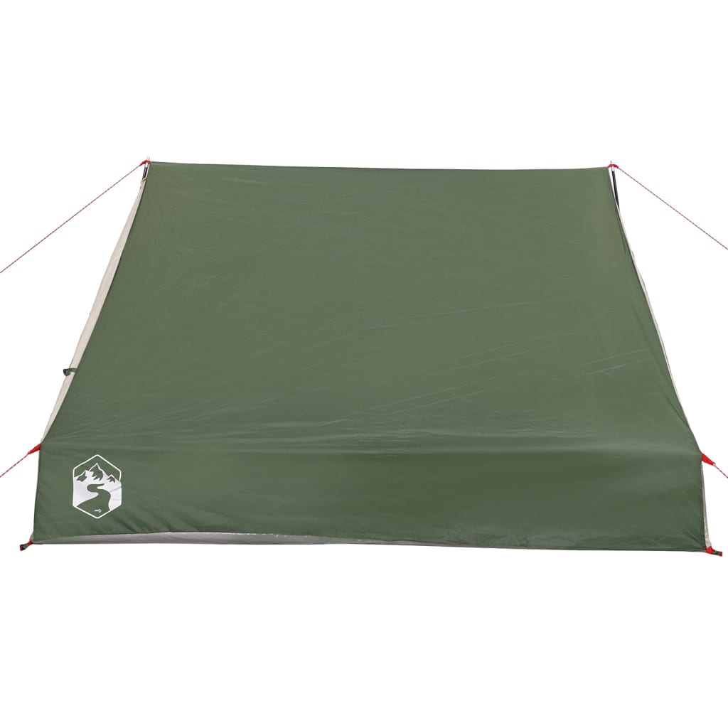 Tente cale de camping 2 personnes verte imperméable