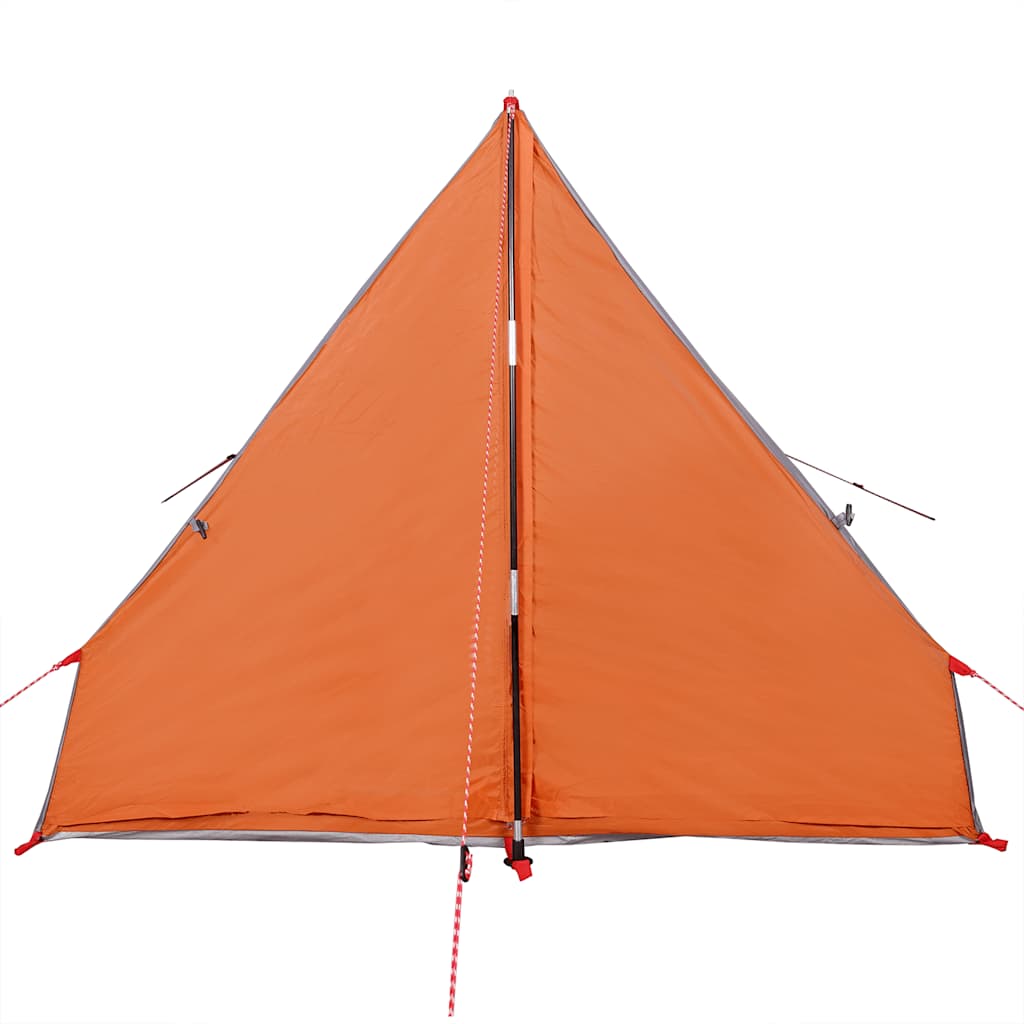 Tente de camping forme A 2 personnes grise imperméable