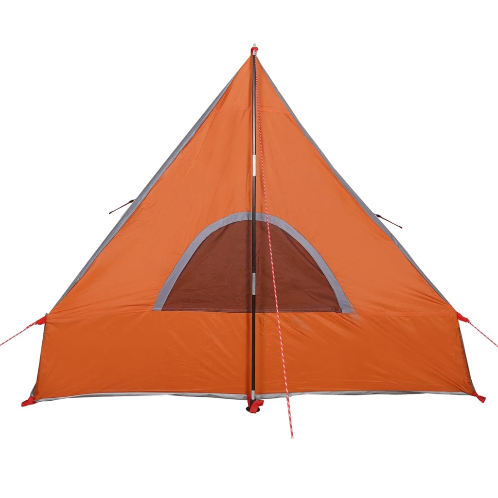 Tente de camping forme A 2 personnes grise imperméable