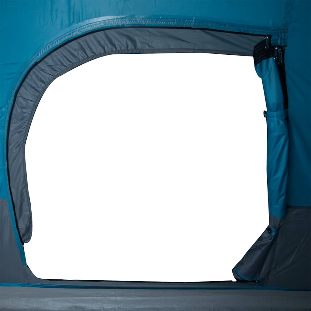 Tente de camping dôme 2 personnes bleue imperméable