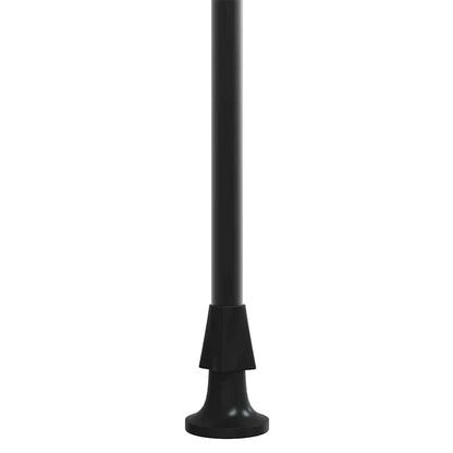 Markise Einziehbar Anthrazit 300x150 cm Stoff und Stahl