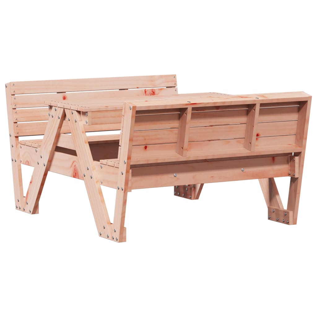 Table de pique-nique pour enfants 88x122x58 cm en bois de sapin de Douglas massif