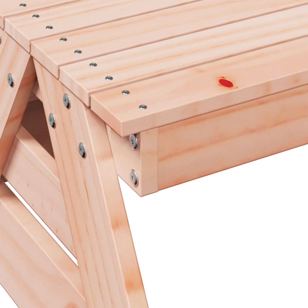 Table de pique-nique pour enfants 88x122x58 cm en bois de sapin de Douglas massif